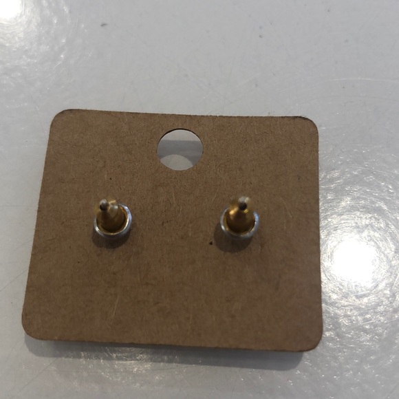 CZ Studded Earrings - Picture 3 of 3